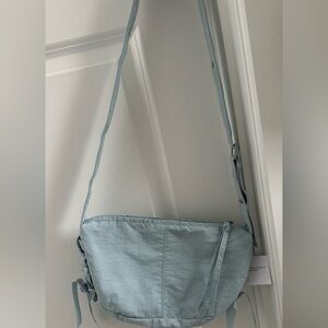 American Eagle by Payless Sky Blue Crossbody Bag